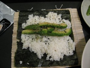 img_0505 Ben's tidy avocado roll in progress