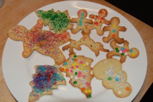cookie plate one messy, joyful cookie plate